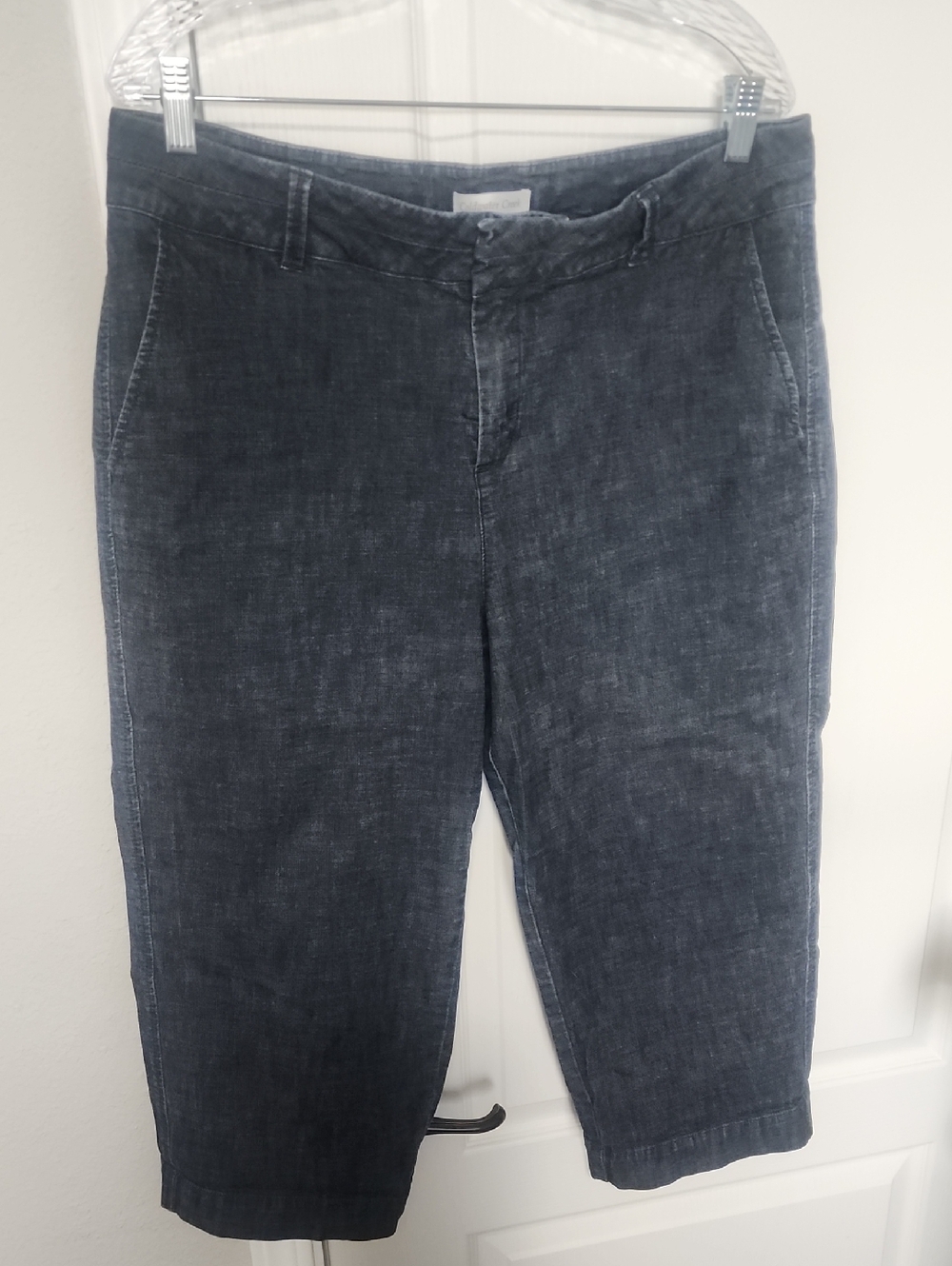 Coldwater Creek Women's Dark Blue Crop Jeans